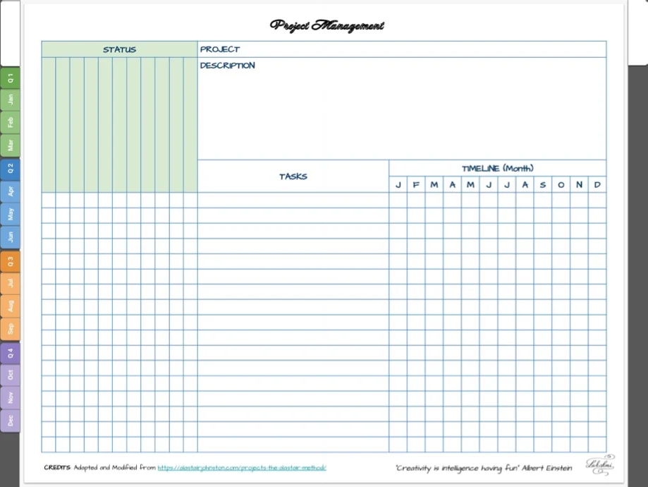 Analog Project Management - Notability Gallery