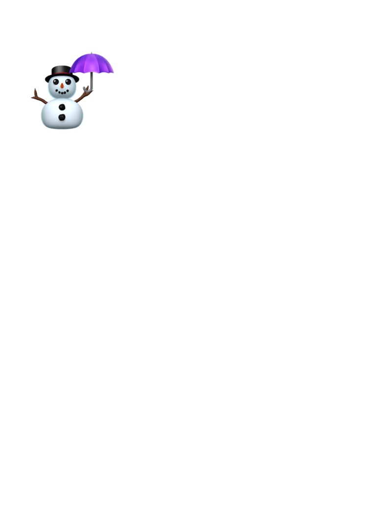 Snowman - Notability Gallery
