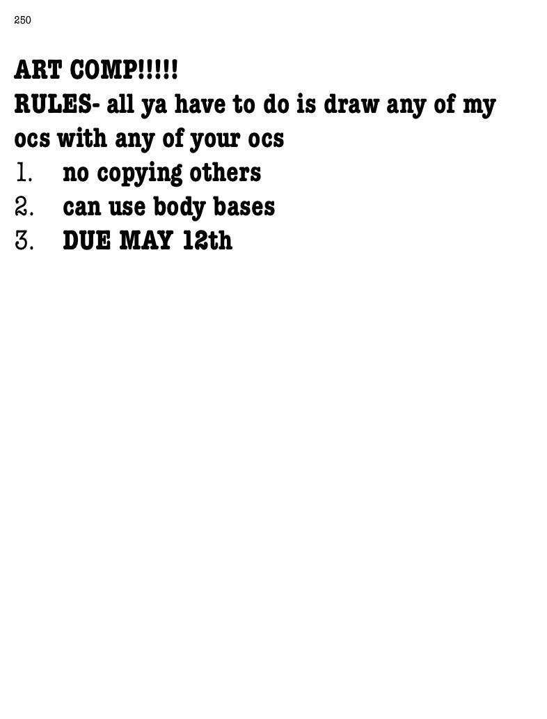 250 ART COMP - Notability Gallery