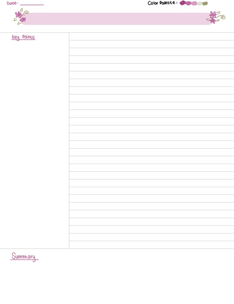 Pink Notes - Notability Gallery
