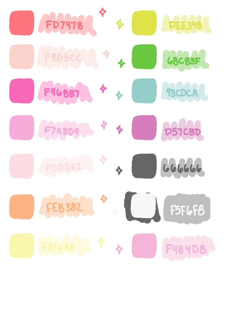 Pastel Color Palette - Notability Gallery