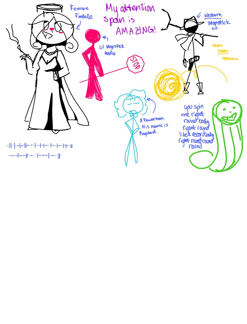 Random Things I Drew Instead Of Doing Homework - Notability Gallery