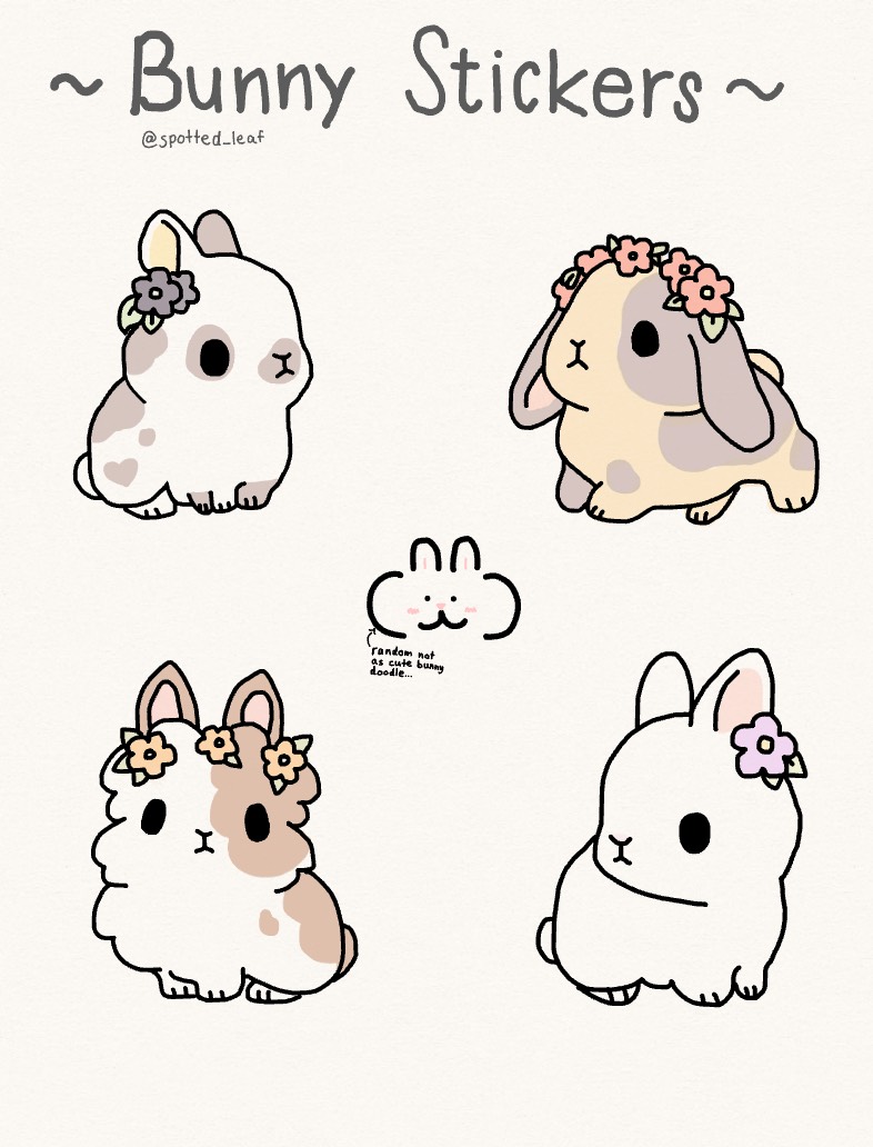 Bunny Stickers - Notability Gallery