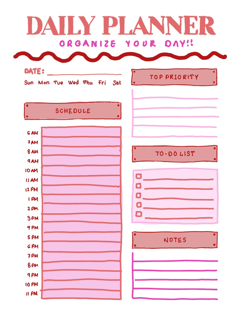 Pink Themed Planner - Notability Gallery