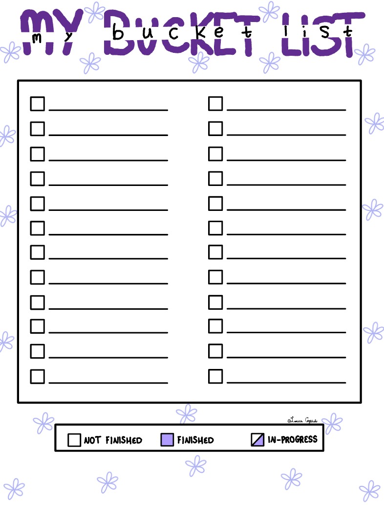 Bucket List - Notability Gallery
