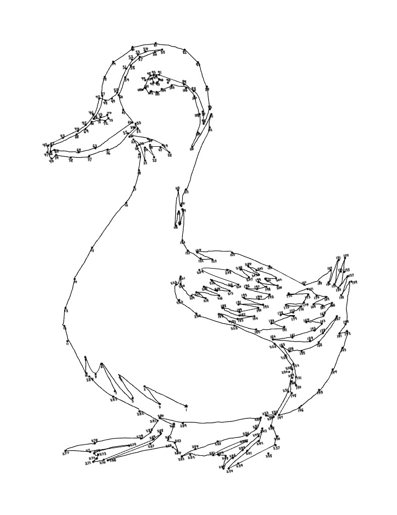 Complete And Incomplete Duck Connect The Dots! - Notability Gallery