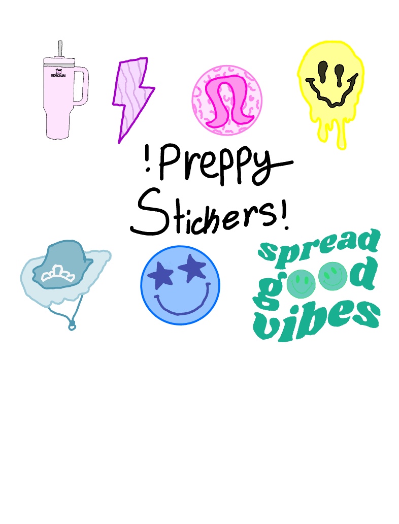 Preppy Stickers - Notability Gallery