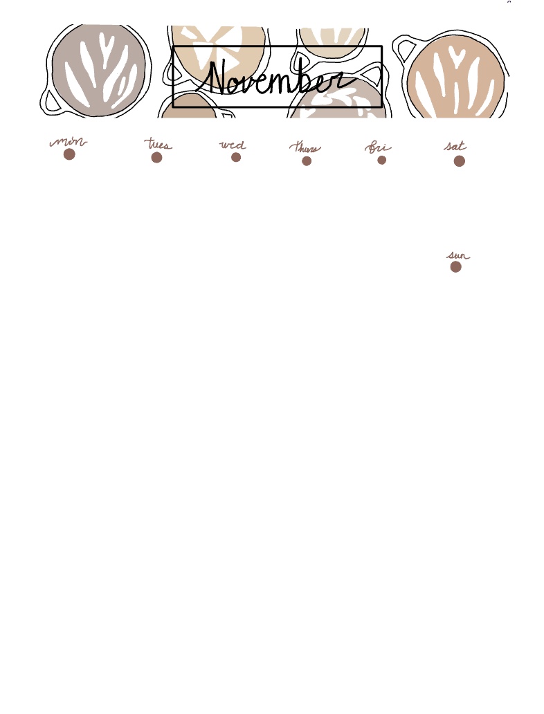 November Template - Notability Gallery