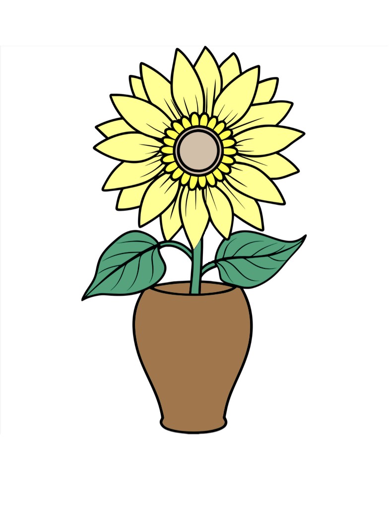 Sunflower Coloring 🌻 - Notability Gallery