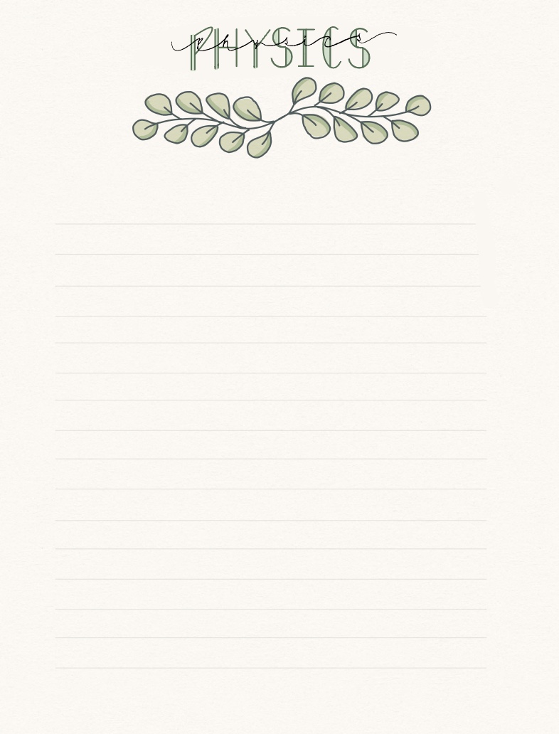 Physics Note Temple - Notability Gallery