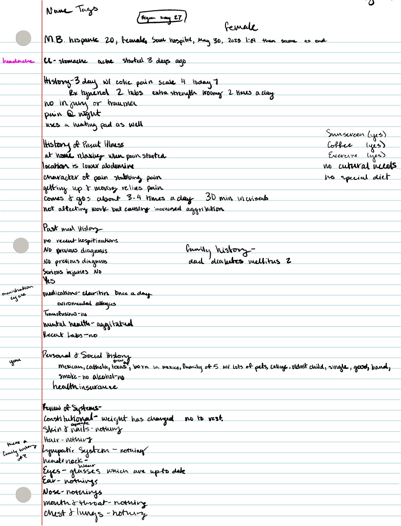 Writing Demo Note Demo Note Health Assessment - Notability Gallery