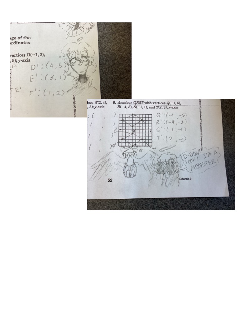 Some Doodles I Made On My School HW - Notability Gallery