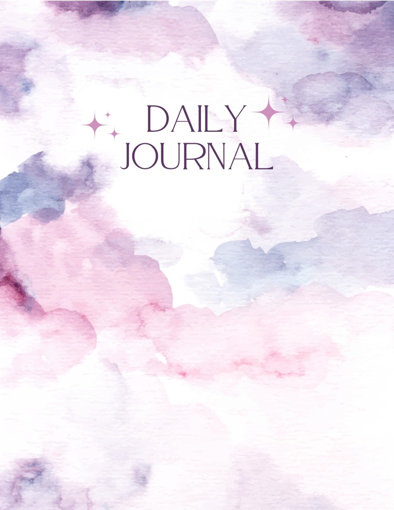 Purple And White Watercolor Simple Notebook - Notability Gallery