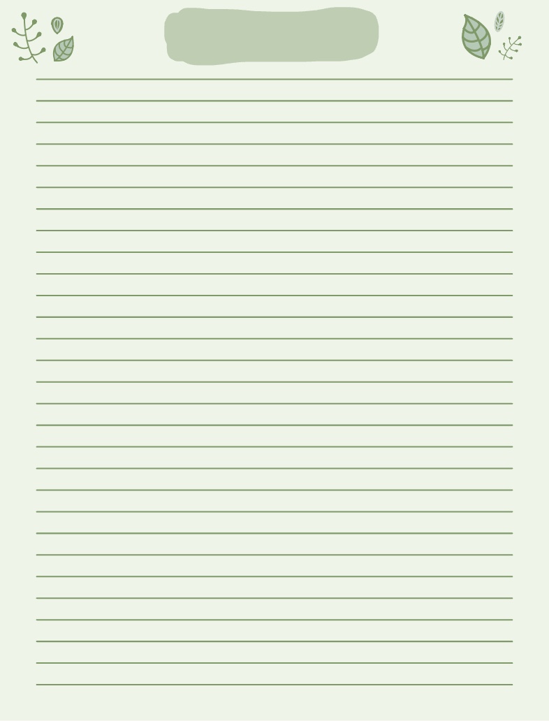 Soft Green Notes - Notability Gallery