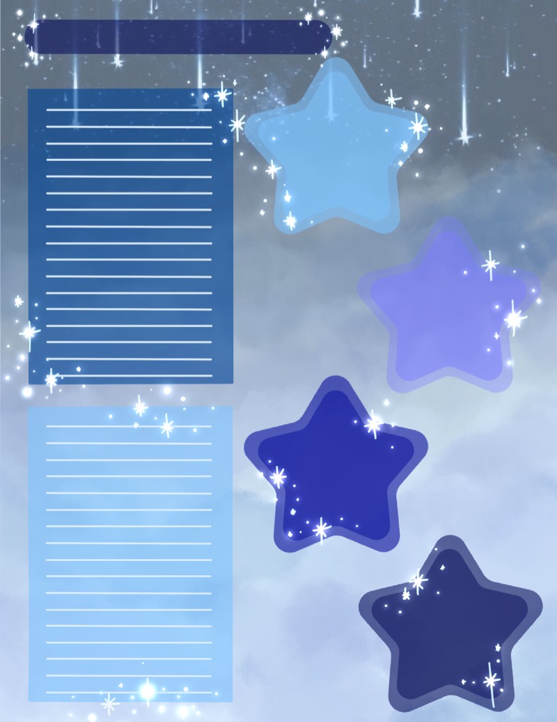 Blue Starry Notes - Notability Gallery