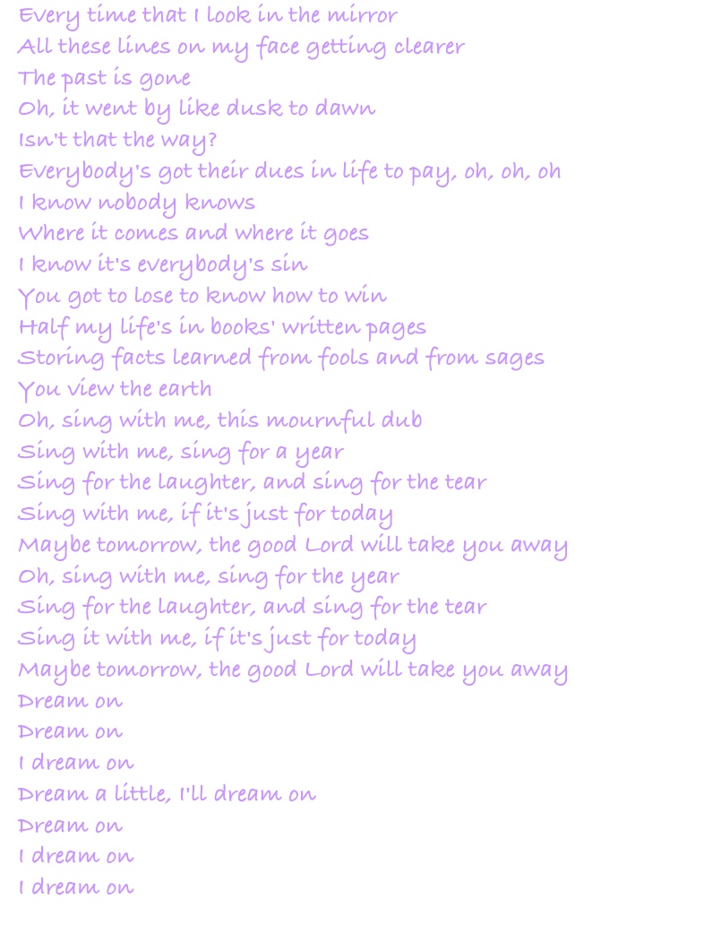 Dreams Lyrics -  Sweden