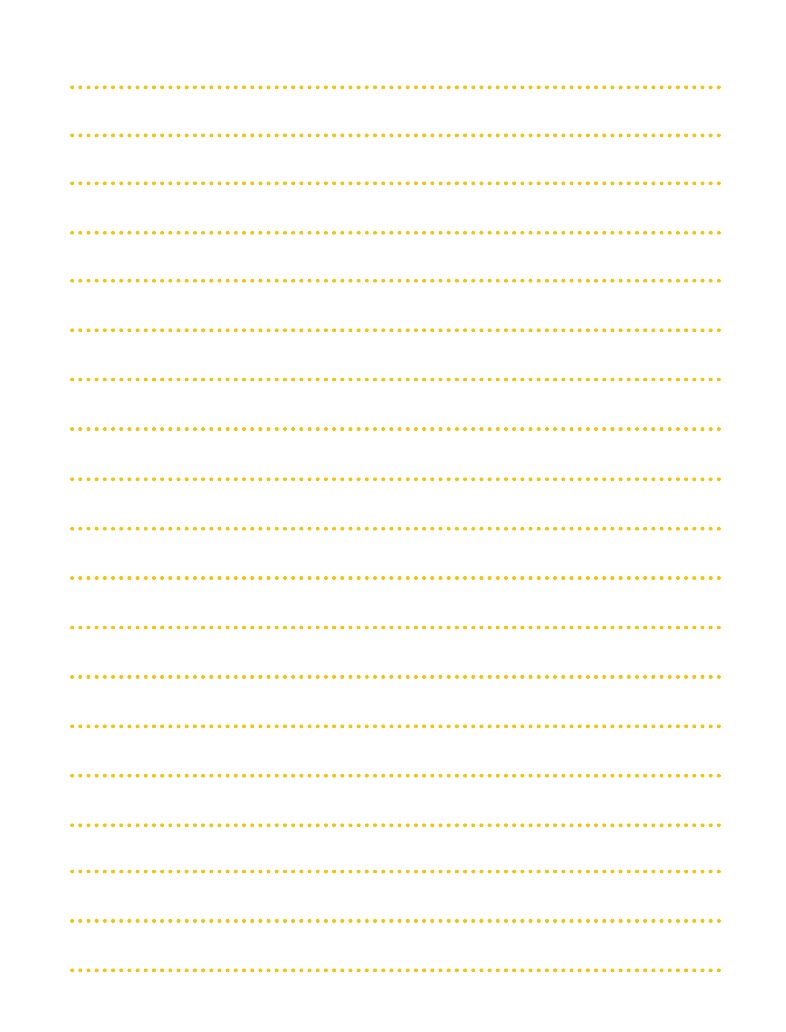 Simple Yellow Lined Paper - Notability Gallery