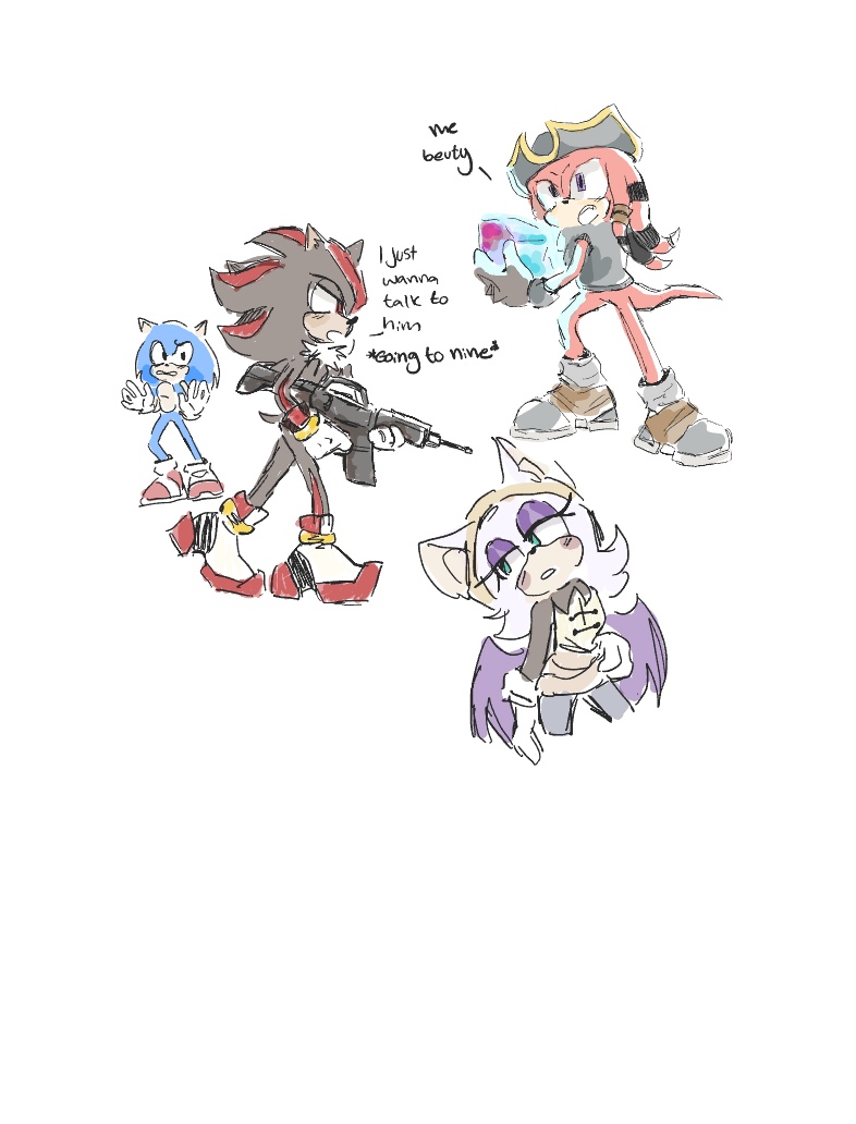 Some Sonic Prime Doodles Hehe - Notability Gallery