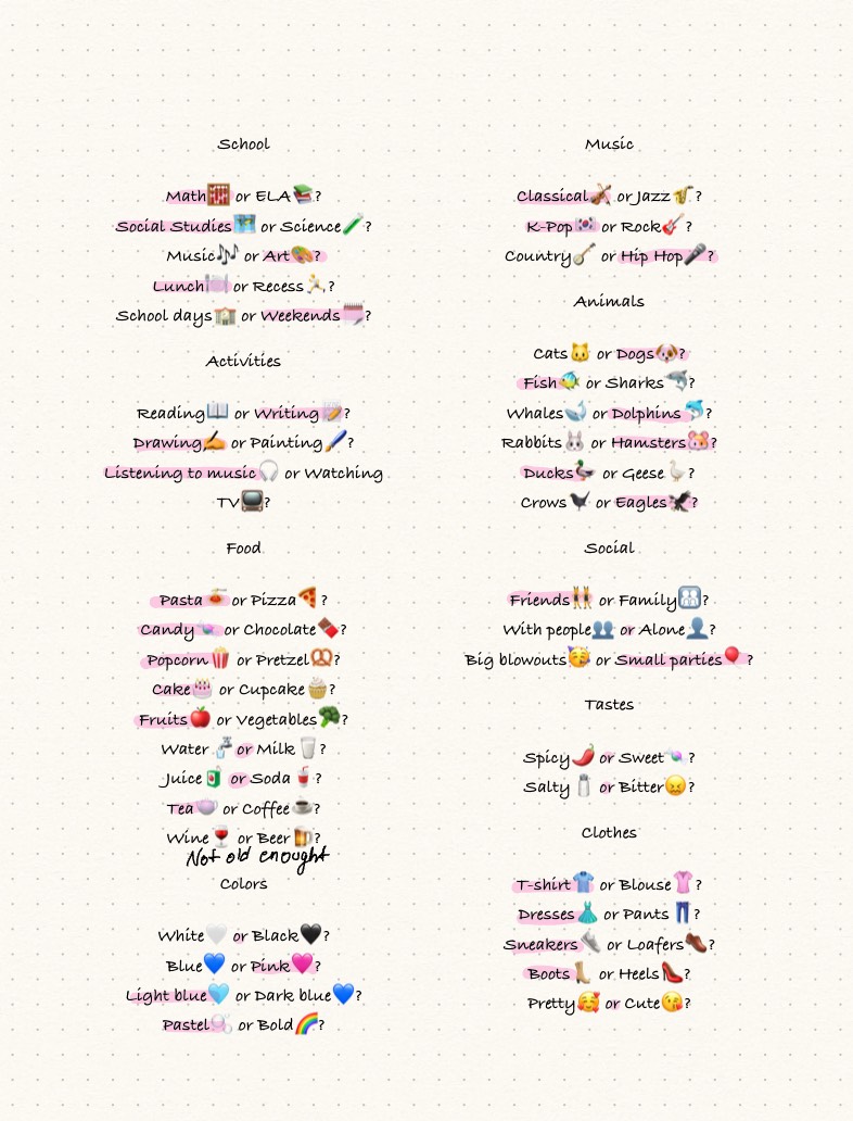 This Or That? - Notability Gallery