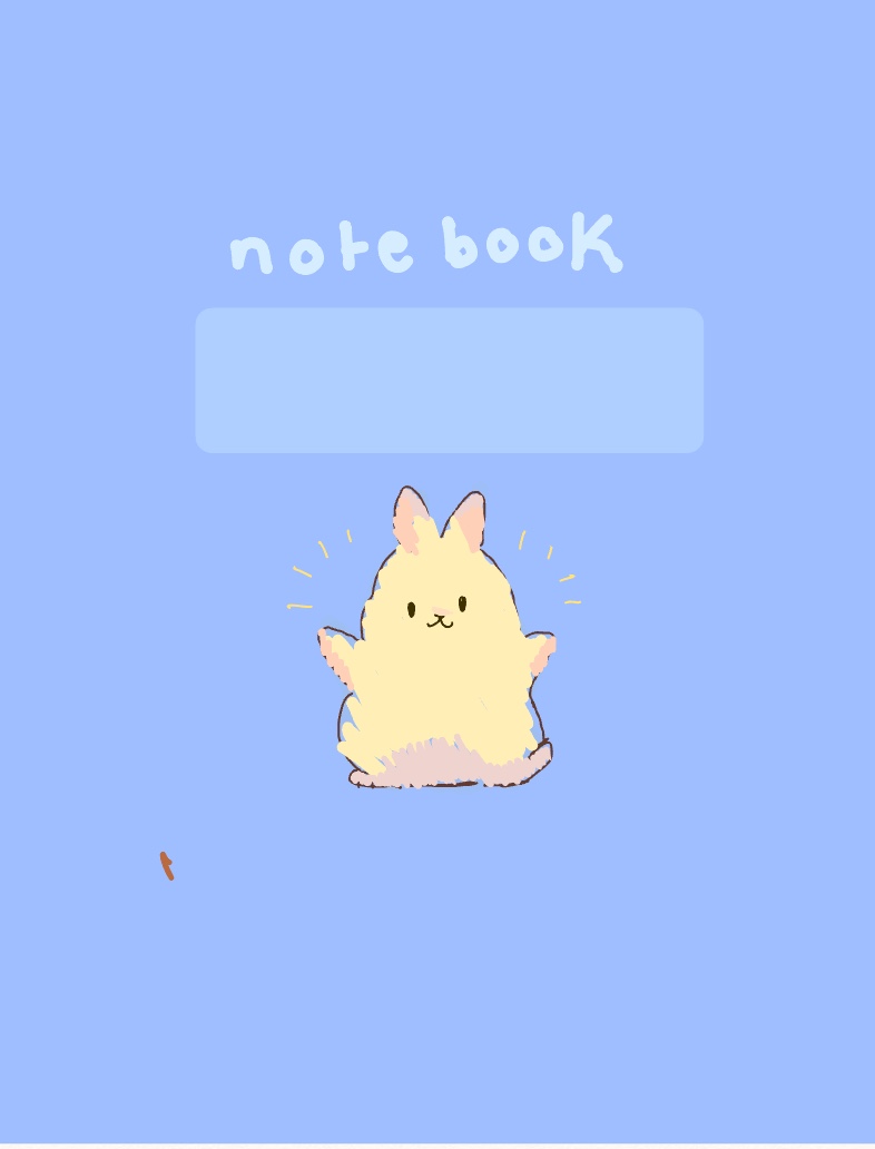 Bunny Notebook !!! (reposting Old Posts !) - Notability Gallery