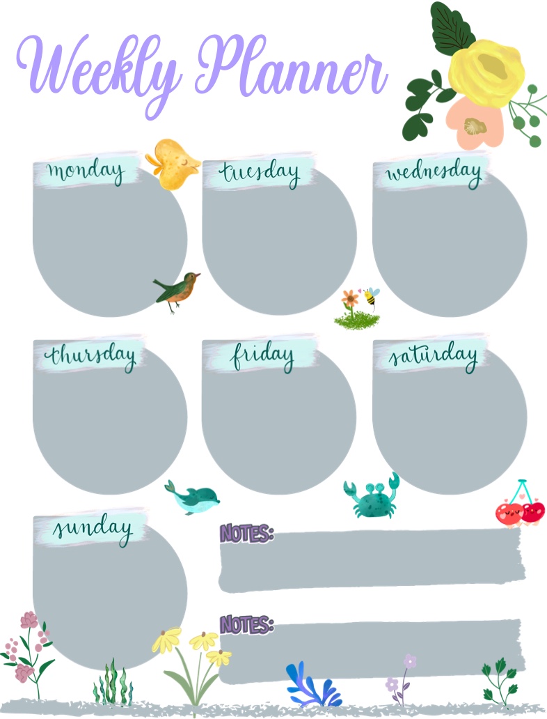 Weekly Planner - Notability Gallery