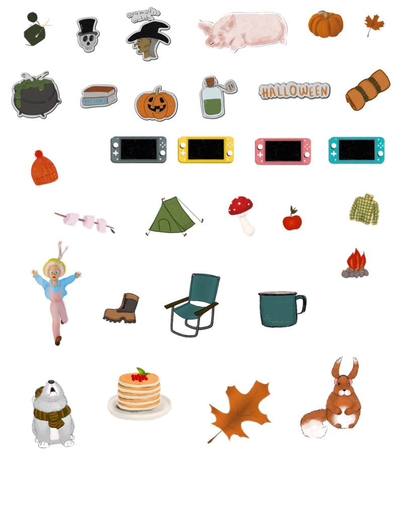 Autumn Stickers CROPPED - Notability Gallery