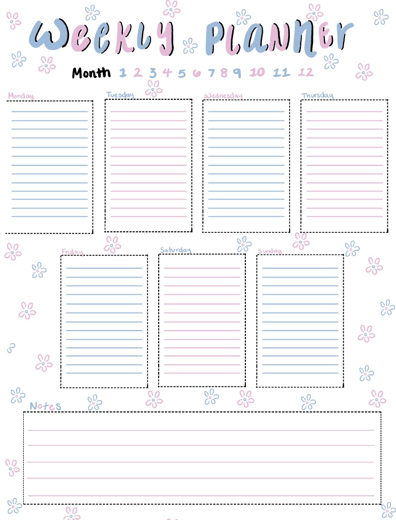 Weekly Planner - Notability Gallery