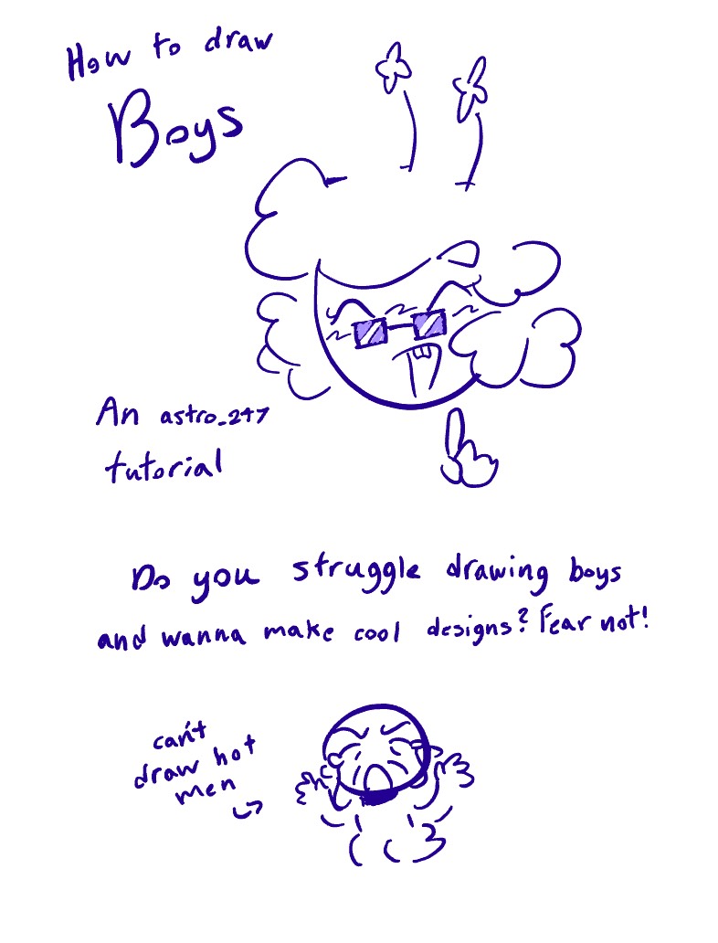 How To Draw Boys (an Epic Tutorial) - Notability Gallery