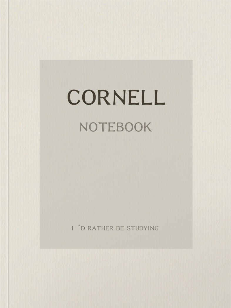 Cornell Notebook 100 Chapters With Hyperlinks（Yellow） - Notability Gallery