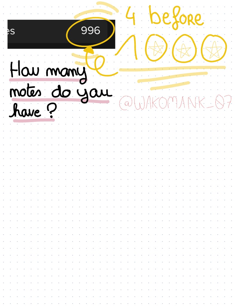 How Many Notes Do You Have ? - Notability Gallery