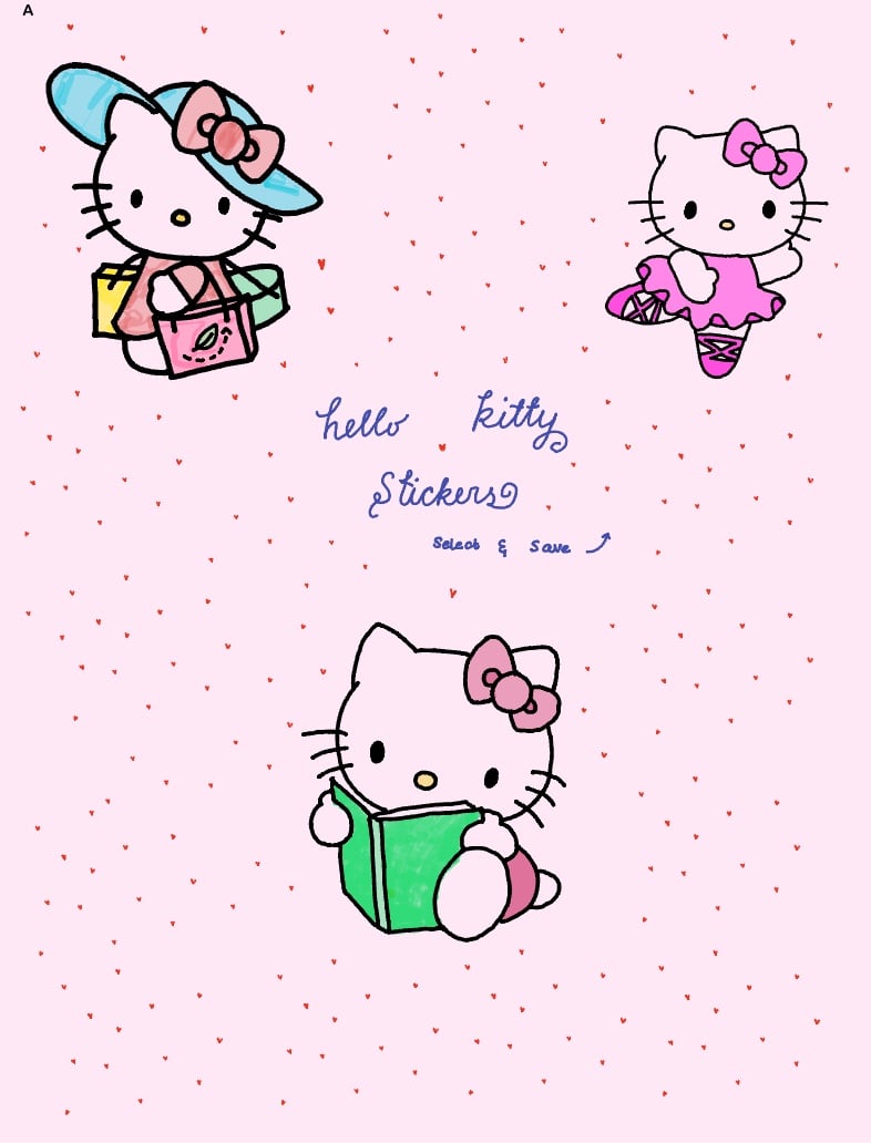 Hello Kitty Stickers 💌 - Notability Gallery