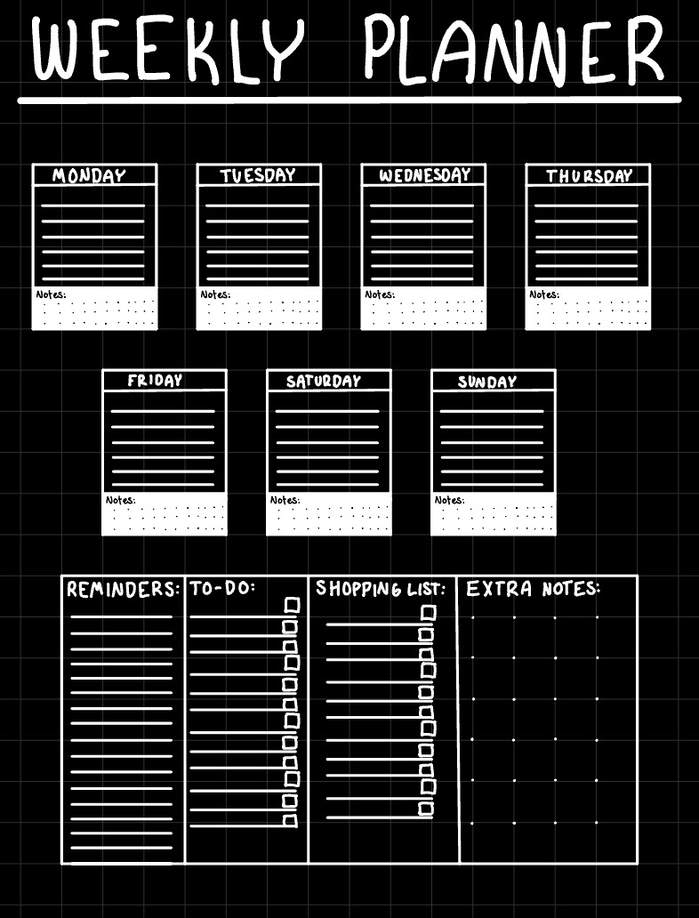 Planner Weekly - Notability Gallery