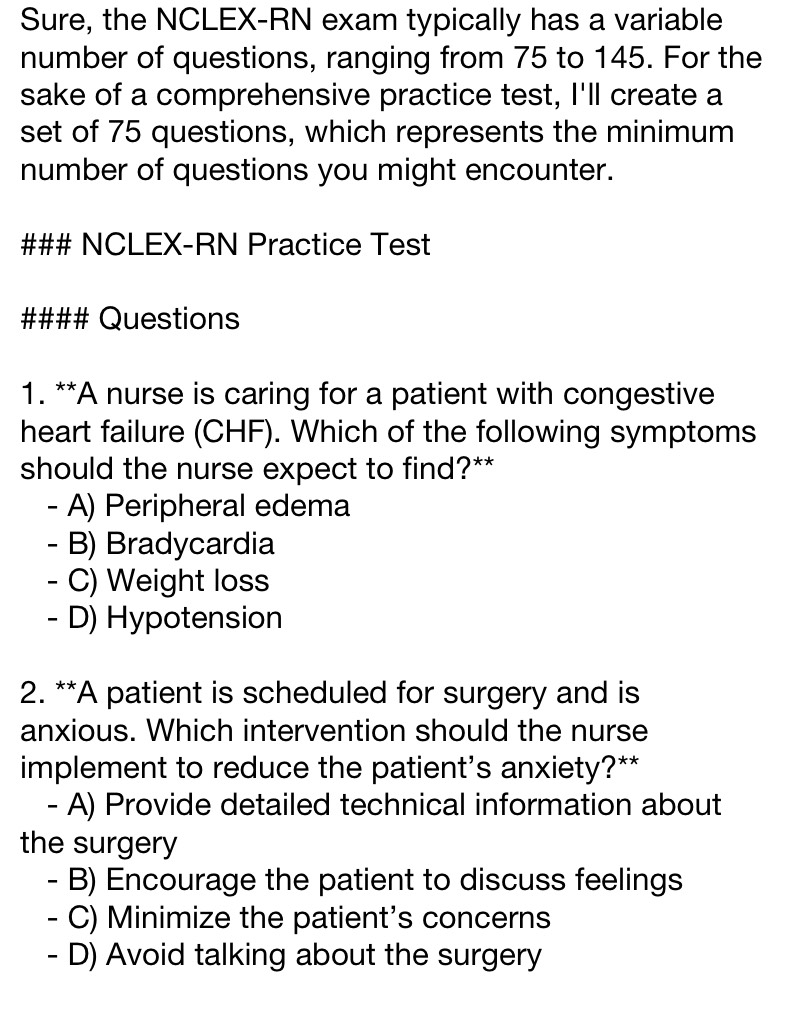 Practice NCLEX - Notability Gallery
