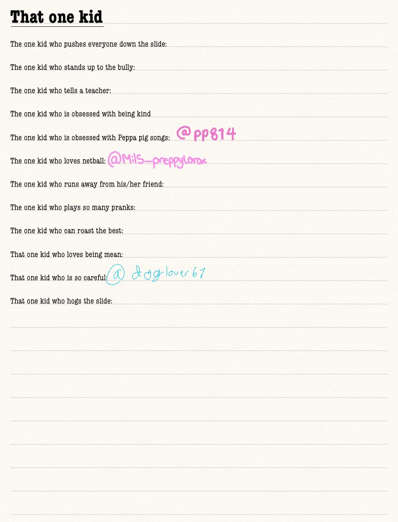 That One Kid (pls Remix) (2) - Notability Gallery