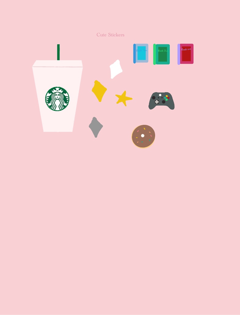 AESTHETIC STARBUCKS PHONE STICKERS