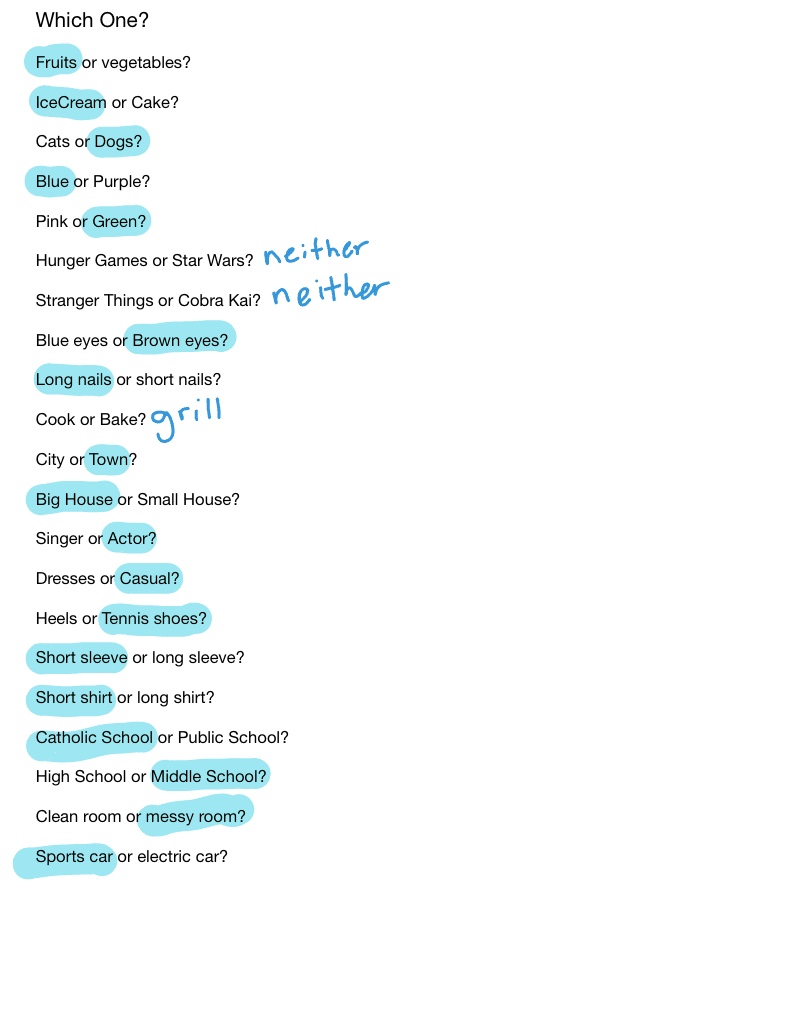 Which One? - Notability Gallery