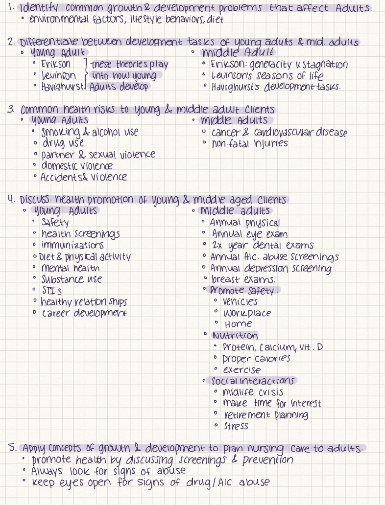 Growth & Development Outcomes - Notability Gallery