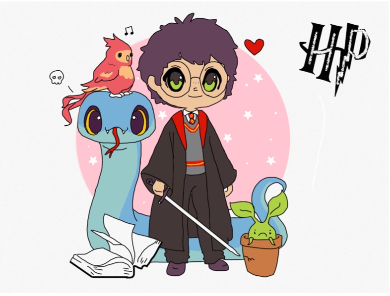 Dessin Harry Potter