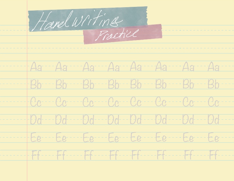Handwriting Practice - Notability Gallery