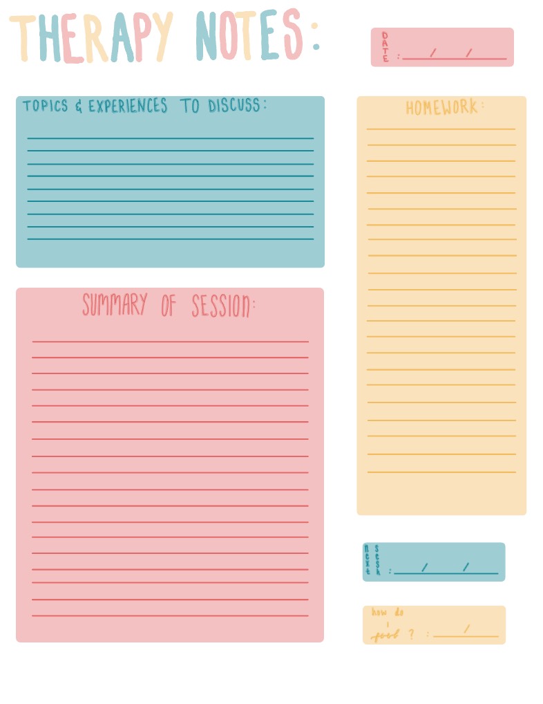 Therapy Notes - Notability Gallery