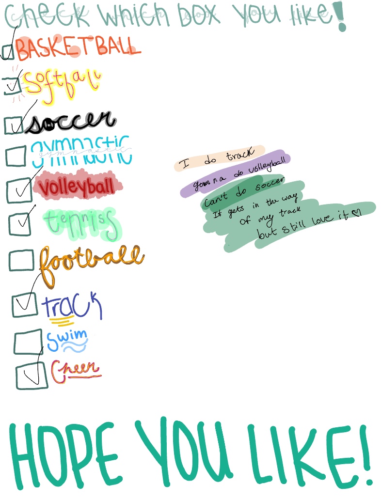 Sports Fun! - Notability Gallery