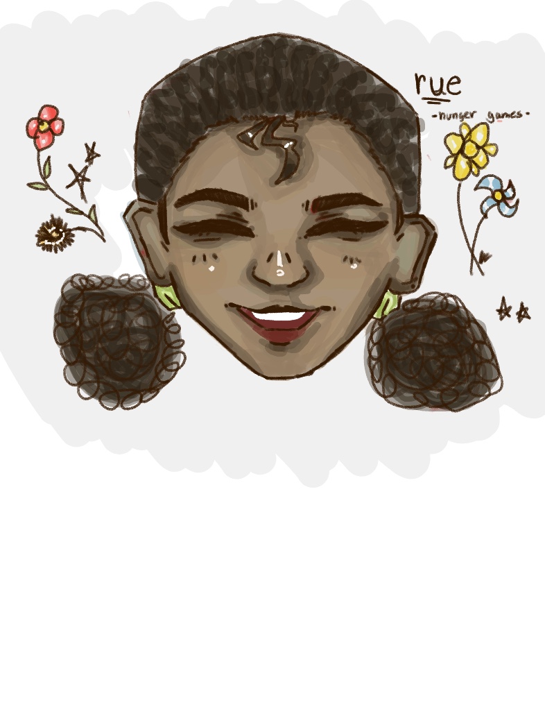 rue hunger games drawing