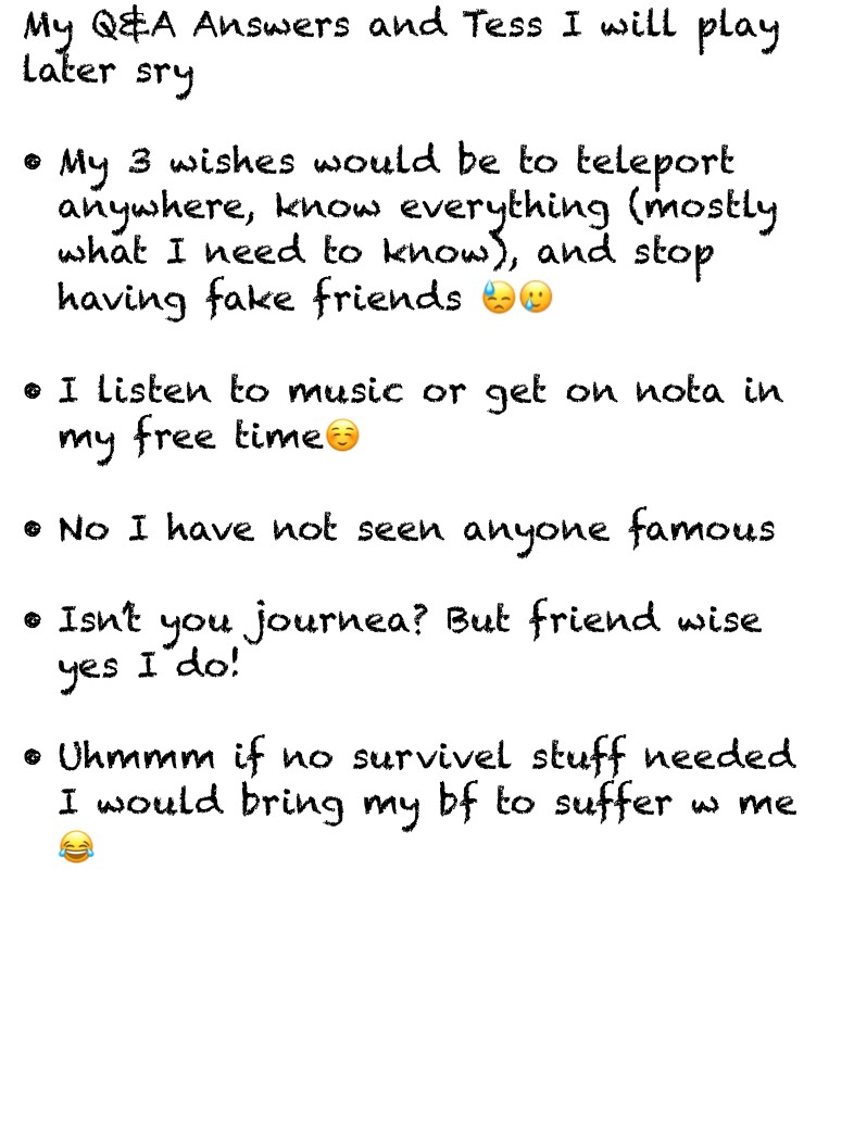 My Answers - Notability Gallery