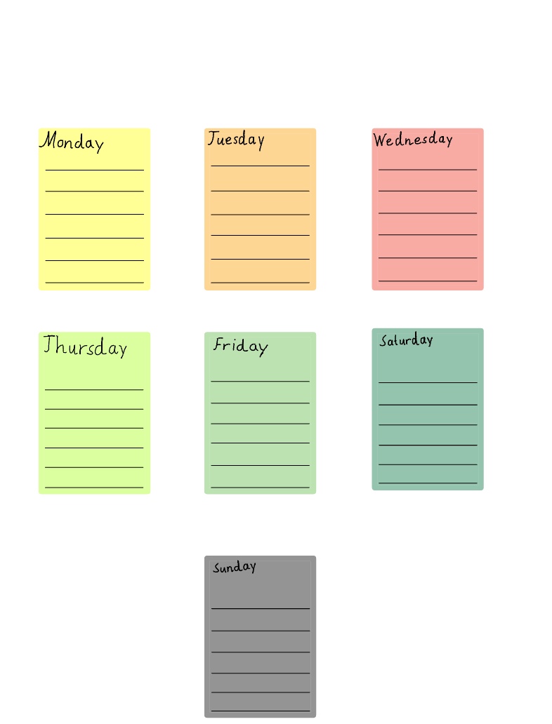 Weekly Planner - Notability Gallery