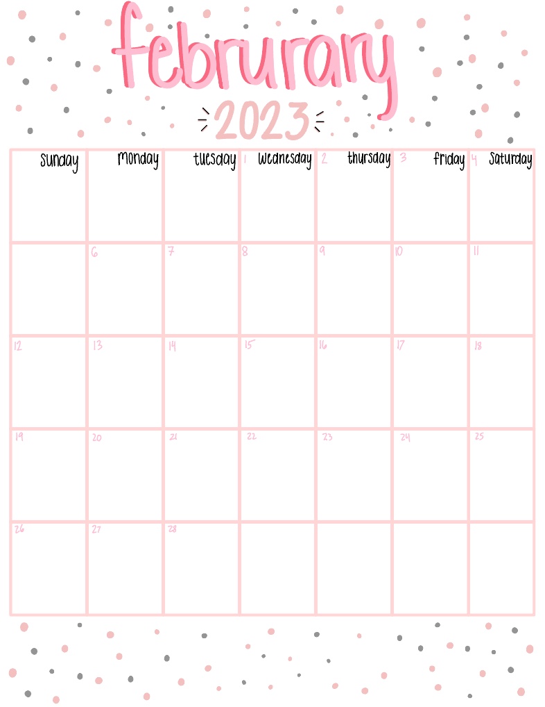 February Calendar - Notability Gallery