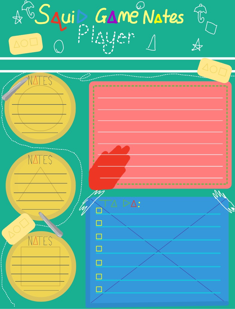 In Game Note Example Squid Game Notes - Notability Gallery