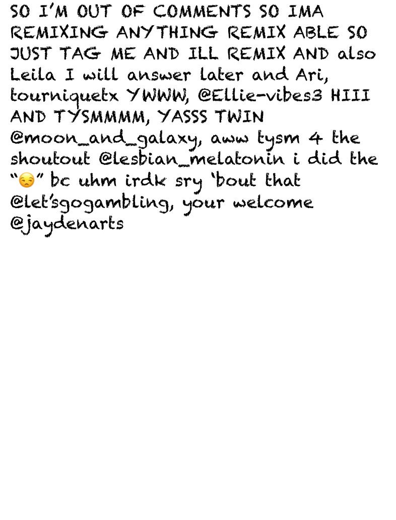 Comment Done And Idk - Notability Gallery