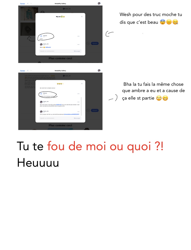 Tu Te Fou De Moi Notability Gallery