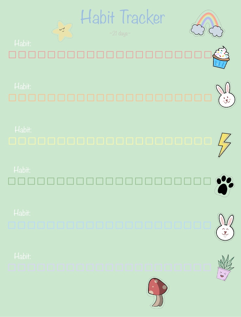 Habit Tracker - Notability Gallery