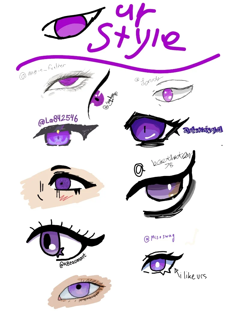 Gacha life eye edit  Anime eye drawing, Anime poses reference, Eyes